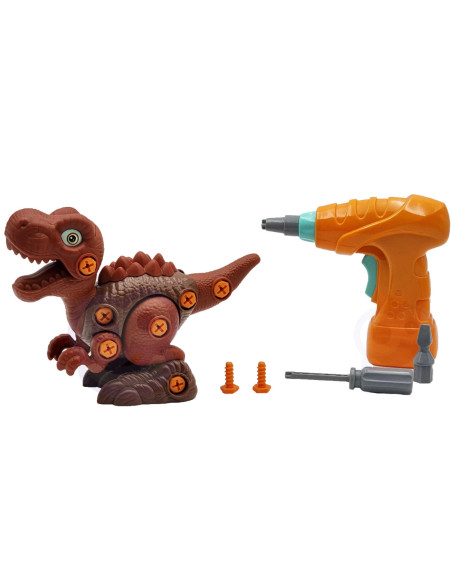 WOOPIE Dinozaur do Skręcania Zestaw Konstrukcyjny + Wiertarka 31 el.