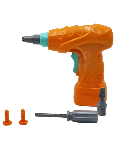 WOOPIE Dinozaur do Skręcania Zestaw Konstrukcyjny + Wiertarka 31 el.