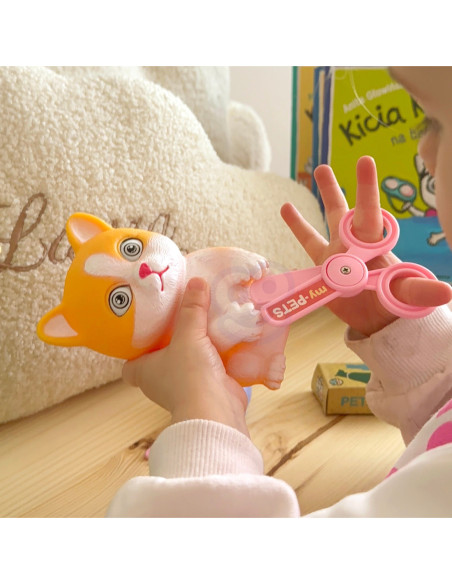 WOOPIE Kotek Przenośny Zestaw Pielęgnacyjny 2w1 w Plecaku Transporter