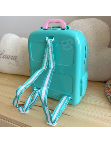 WOOPIE Kotek Przenośny Zestaw Pielęgnacyjny 2w1 w Plecaku Transporter