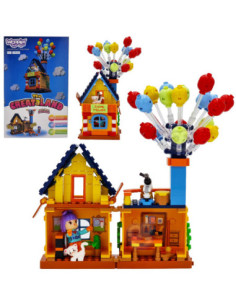 WOOPIE Blocks for Children Flying House with Balloons 240 pcs.