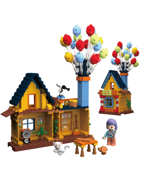 WOOPIE Klocki dla Dzieci Zamek Lodowa Kraina 199 el.