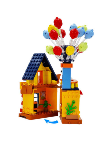 WOOPIE Klocki dla Dzieci Zamek Lodowa Kraina 199 el.