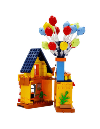 WOOPIE Klocki dla Dzieci Zamek Lodowa Kraina 199 el.