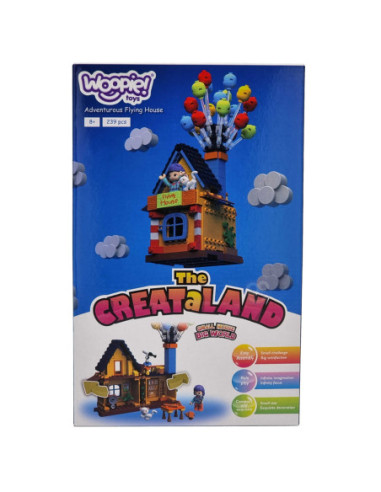 WOOPIE Klocki dla Dzieci Zamek Lodowa Kraina 199 el.