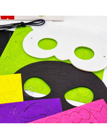 WOOPIE ART&FUN Zestaw Kreatywny Plastyczny Fabryka Masek Party w Lesie