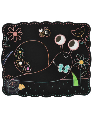 WOOPIE ART&FUN Zestaw Kreatywny Wydrapywanki dla Dzieci 7 el.