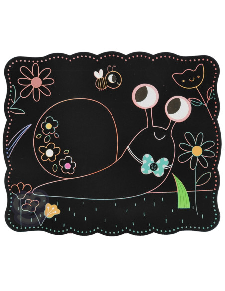 WOOPIE ART&FUN Zestaw Kreatywny Wydrapywanki dla Dzieci 7 el.