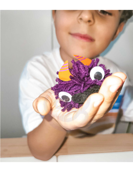 WOOPIE ART&FUN Zestaw Kreatywny Zrób Potworka Monster Pom