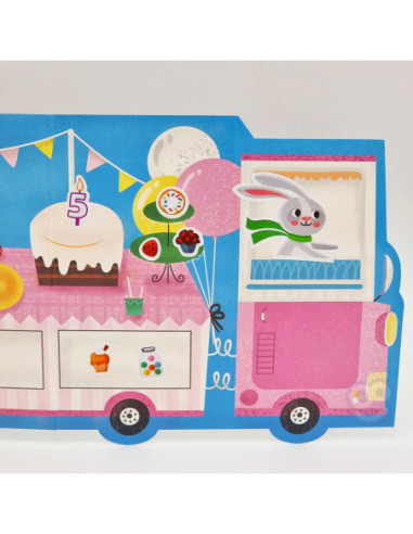 WOOPIE ART&FUN Zestaw Kreatywny Wyklejanka Straż Pożarna Lodziarnia 77 el.