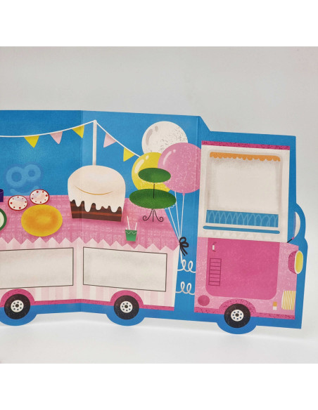 WOOPIE ART&FUN Zestaw Kreatywny Wyklejanka Straż Pożarna Lodziarnia 77 el.