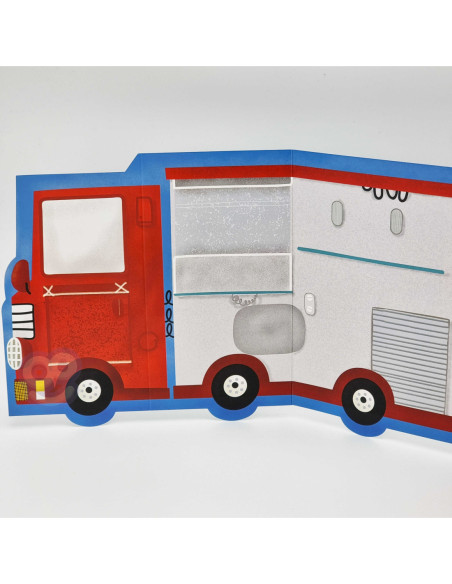WOOPIE ART&FUN Zestaw Kreatywny Wyklejanka Straż Pożarna Lodziarnia 77 el.
