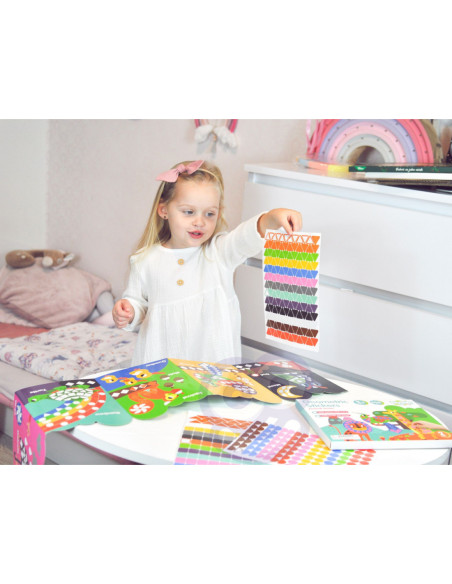 WOOPIE ART&FUN Zestaw Kreatywny Wyklejanka Zwierzątka 504 el.