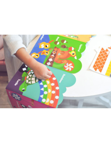 WOOPIE ART&FUN Zestaw Kreatywny Wyklejanka Zwierzątka 504 el.