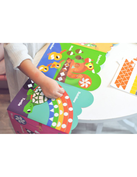 WOOPIE ART&FUN Zestaw Kreatywny Wyklejanka Zwierzątka 504 el.