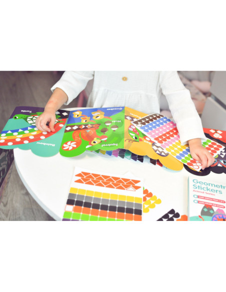 WOOPIE ART&FUN Zestaw Kreatywny Wyklejanka Zwierzątka 504 el.