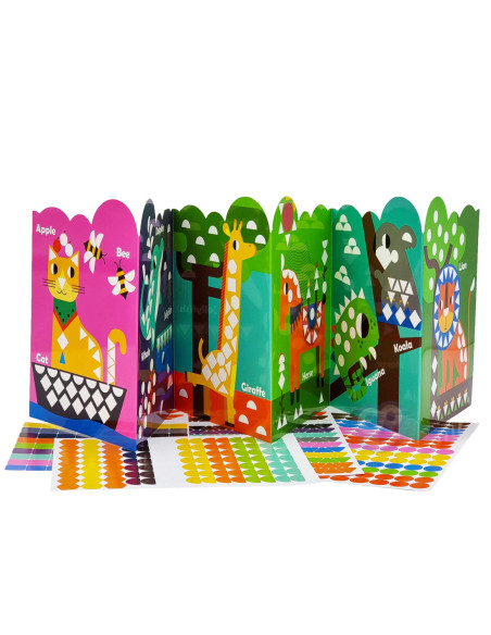 WOOPIE ART&FUN Zestaw Kreatywny Wyklejanka Zwierzątka 504 el.