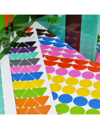 WOOPIE ART&FUN Zestaw Kreatywny Wyklejanka Zwierzątka 504 el.