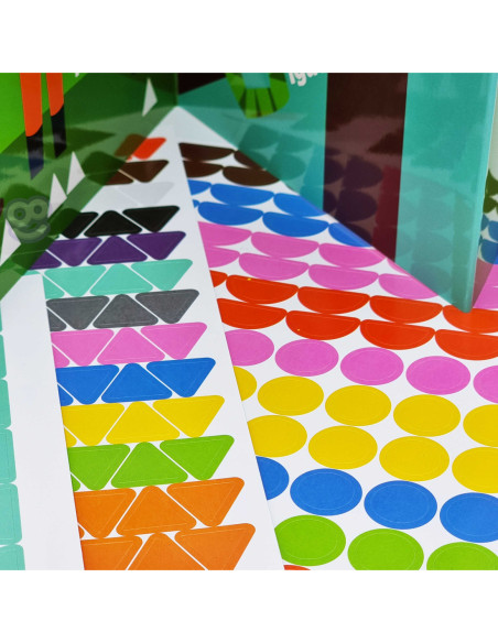 WOOPIE ART&FUN Zestaw Kreatywny Wyklejanka Zwierzątka 504 el.