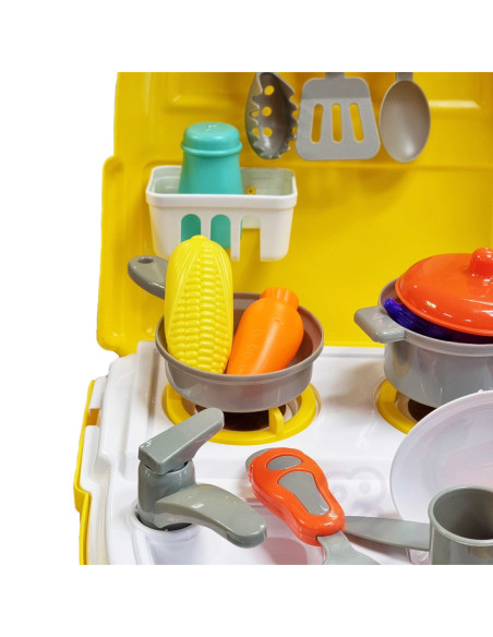 WOOPIE Zestaw Małego Kucharza w Plecaku 26 el.