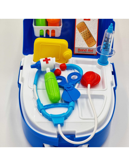 WOOPIE Zestaw Małego Lekarza w Plecaku 20 el.