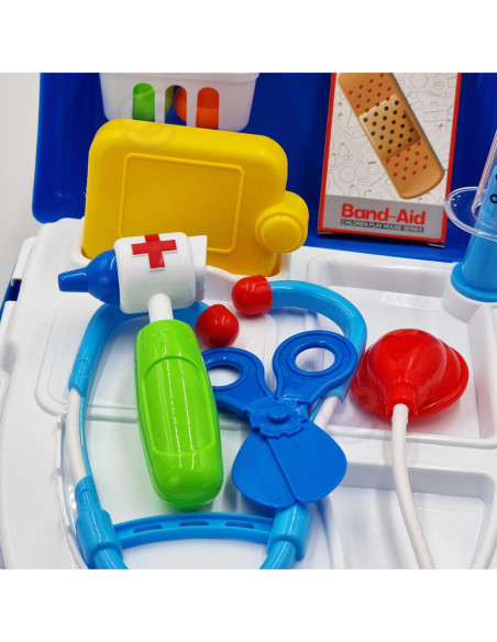 WOOPIE Zestaw Małego Lekarza w Plecaku 20 el.