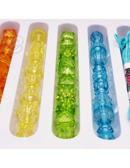 WOOPIE Zestaw do Robienia Biżuteri Bransoletek Wisiorków Pierścionków