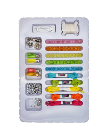 WOOPIE Zestaw do Robienia Biżuteri Bransoletek Wisiorków Pierścionków