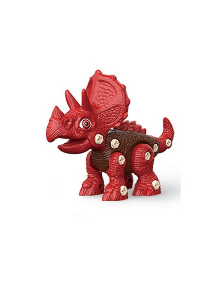 WOOPIE Zestaw Dinozaury do Skręcania 3 szt. Zestaw Konstrukcyjny Wiertarka Śrubokręt 89 el.