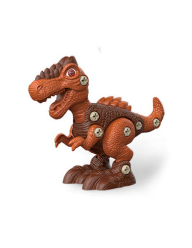 WOOPIE Zestaw Dinozaury do Skręcania 3 szt. Zestaw Konstrukcyjny Wiertarka Śrubokręt 89 el.