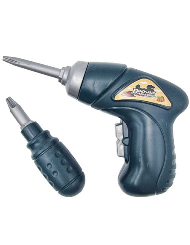 WOOPIE Zestaw Dinozaury do Skręcania 3 szt. Zestaw Konstrukcyjny Wiertarka Śrubokręt 89 el.