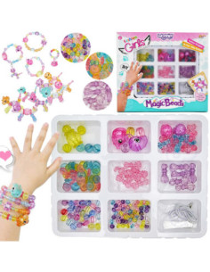 WOOPIE ART&FUN Jewelry Making Kit for Bracelets, Pendants, Rings, and Animals