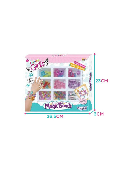 WOOPIE Zestaw do Robienia Biżuteri Bransoletek Wisiorków Pierścionków Kloczyków ze Zwierzątkami