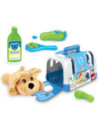 WOOPIE Zestaw Małego Weterynarza Piesek Transporter 6 el.