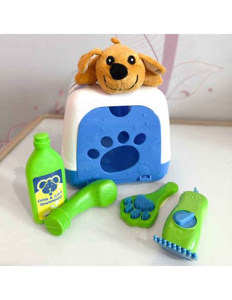 WOOPIE Zestaw Małego Weterynarza Piesek Transporter 6 el.