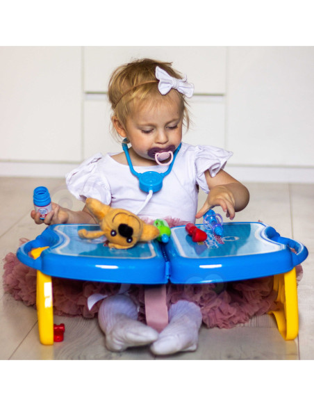 WOOPIE Zestaw Małego Weterynarza Gabinet Lekarski Walizka Piesek 18 el.