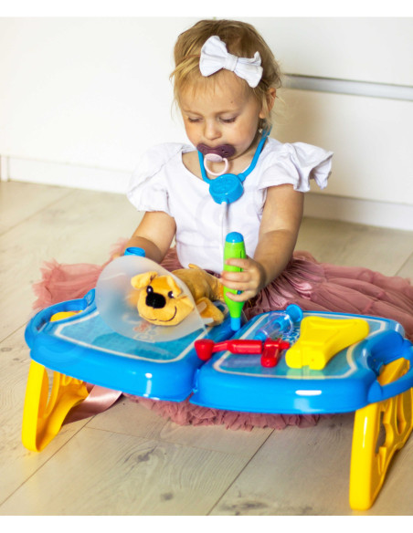 WOOPIE Zestaw Małego Weterynarza Gabinet Lekarski Walizka Piesek 18 el.