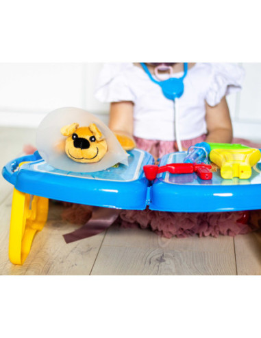 WOOPIE Zestaw Małego Weterynarza Gabinet Lekarski Walizka Piesek 18 el.