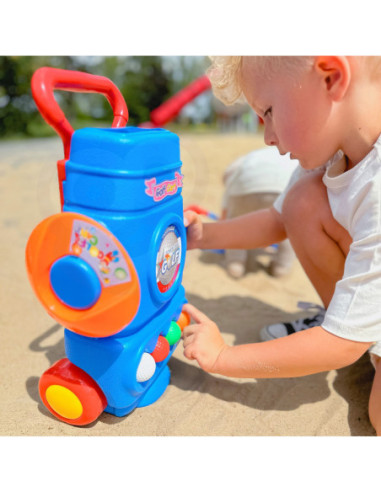 WOOPIE Zestaw do Gry w Golfa + Stojak na Akcesoria na Kółkach