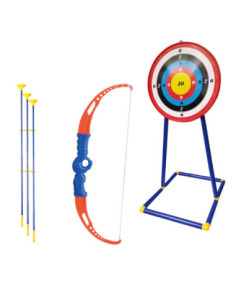 WOOPIE Zestaw Małego Łucznika Łuk Strzały Tarcza  12el.