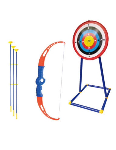 WOOPIE Zestaw Małego Łucznika Łuk Strzały Tarcza  12el.