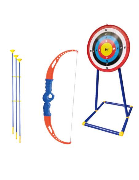 WOOPIE Zestaw Małego Łucznika Łuk Strzały Tarcza  12el.