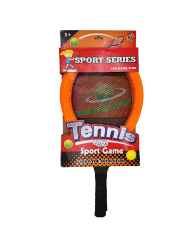 WOOPIE Rakietki do Tenisa Badminton dla Dzieci Zestaw + Piłka Lotka