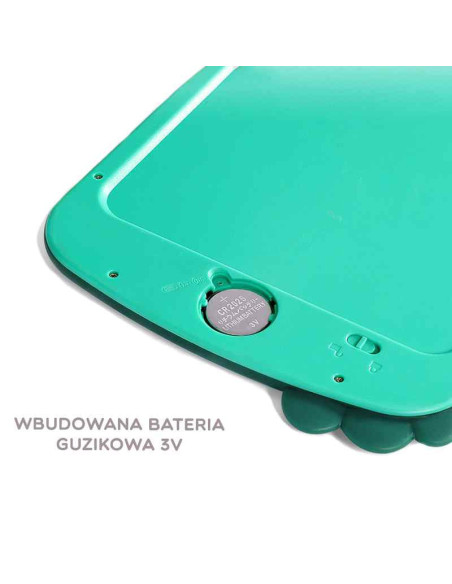 WOOPIE Tablet Graficzny 8.5" Dino dla Dzieci do Rysowania Znikopis + Rysik