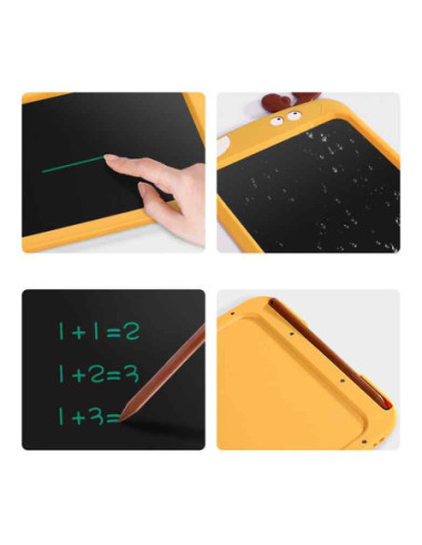 WOOPIE Tablet Graficzny 8.5" Dino dla Dzieci do Rysowania Znikopis + Rysik