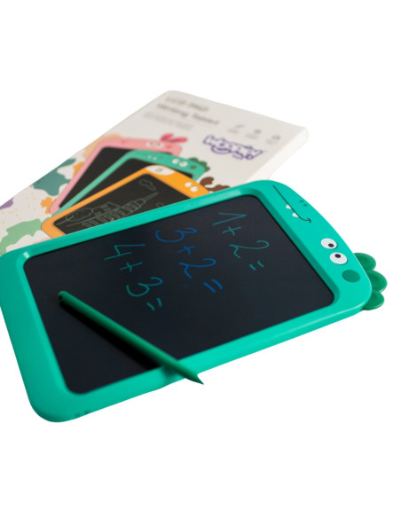 WOOPIE Tablet Graficzny 8.5" Dino dla Dzieci do Rysowania Znikopis + Rysik