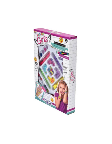 WOOPIE Zestaw do Robienia Biżuteri Bransoletek Wisiorków