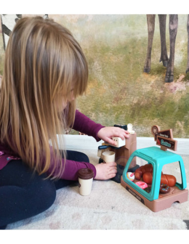 WOOPIE Zestaw Kawiarnia Ekspres do Kawy  + Witryna na Cistka