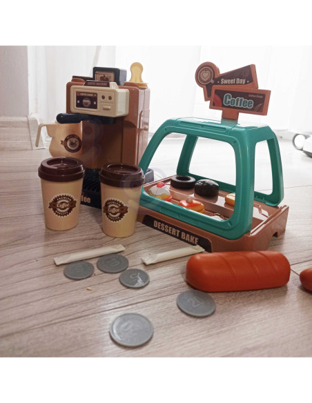 WOOPIE Zestaw Kawiarnia Ekspres do Kawy  + Witryna na Cistka