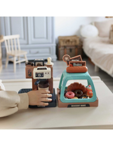 WOOPIE Zestaw Kawiarnia Ekspres do Kawy  + Witryna na Cistka